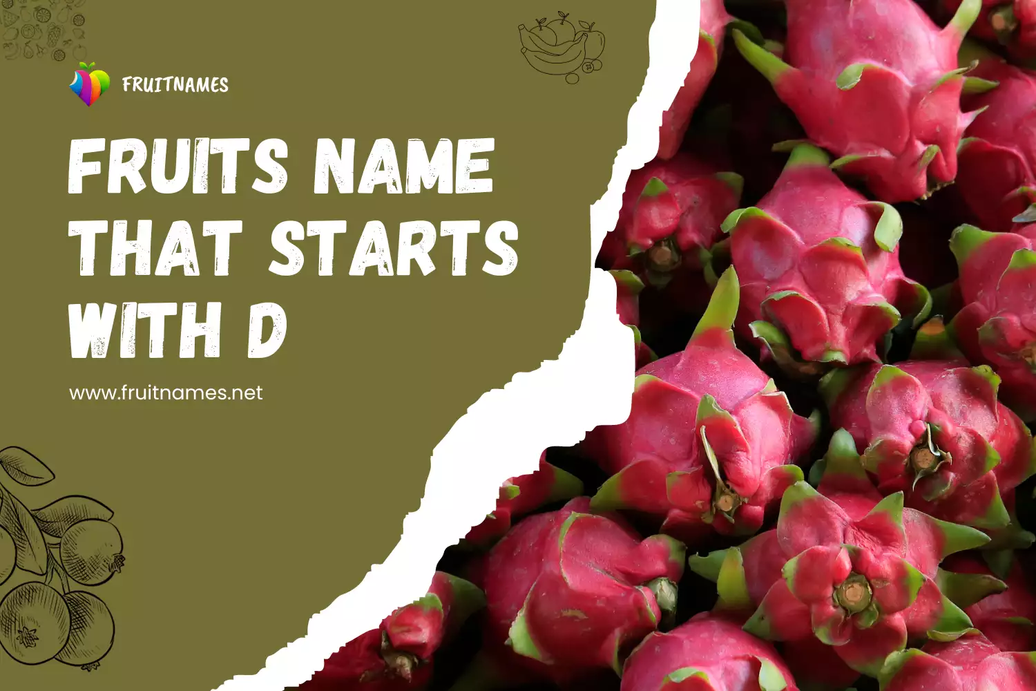 Fruits name start with D